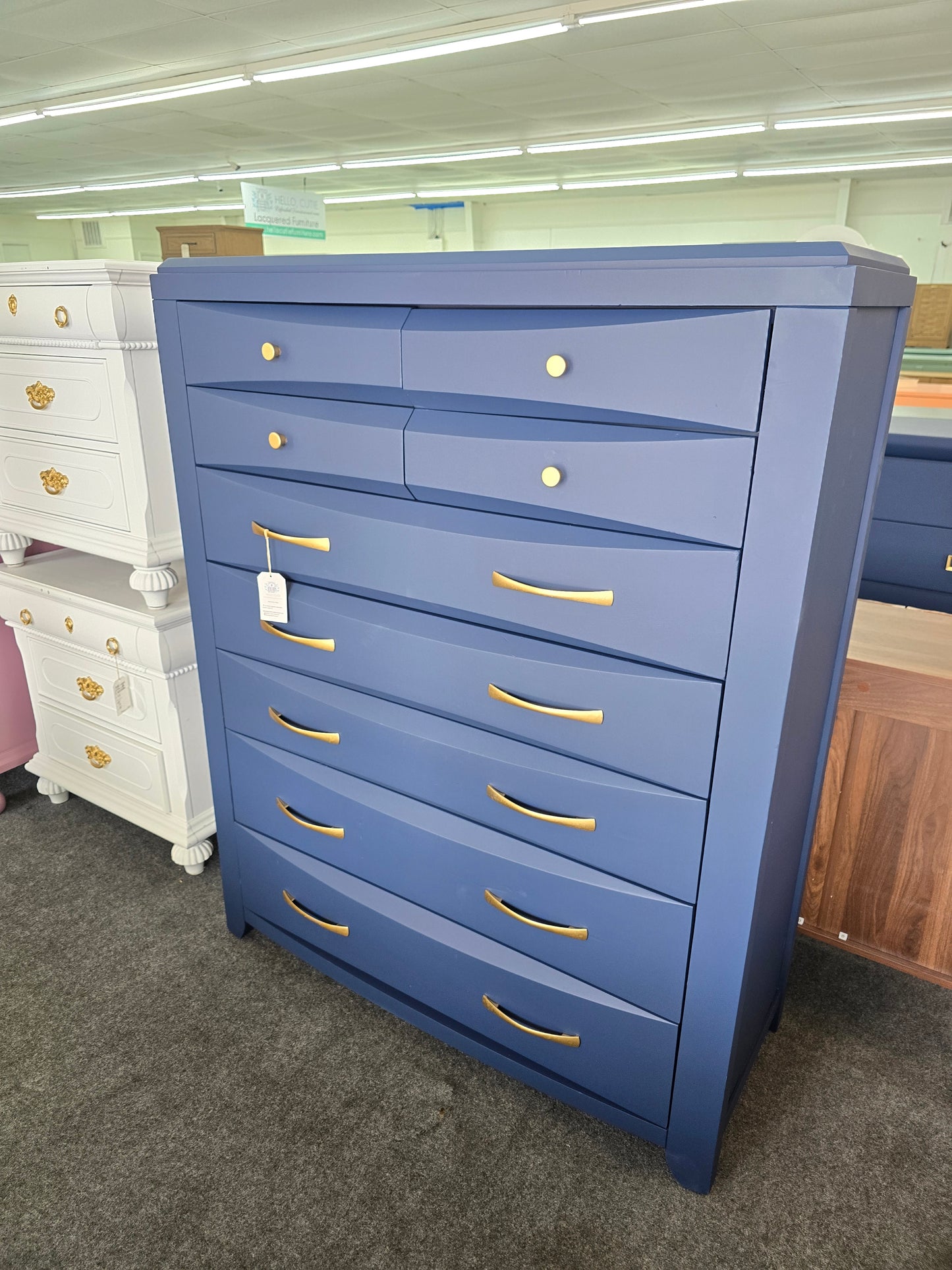 9 drawers naval chest