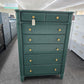 Mount Vernon green lacquered chest