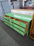 Dixie green lacquered dresser
