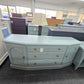 Solid wood BERNHARDT  teal cabinet