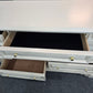 Gorgeous beige 9 drawers 2 doors dresser
