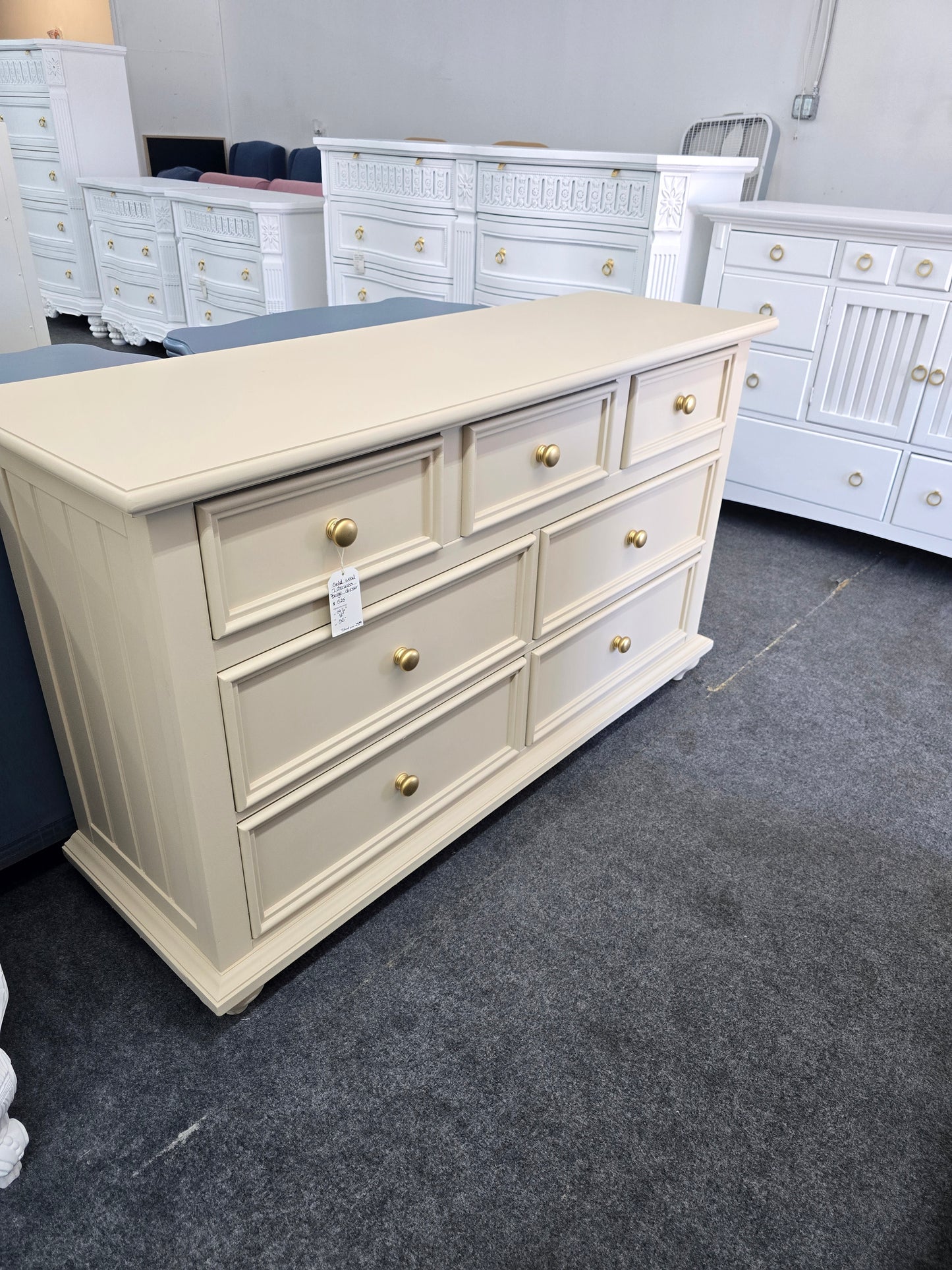 Young America beige dresser