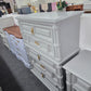 Bassett gray vintage chest
