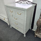 Faux Bamboo gray chest