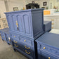 Thomasville navy blue Regency chest