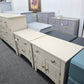Cream pair of nightstands