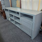 Green gray  long tv stand