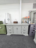 Vintage gray dresser