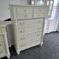 Pawama Jack solid wood lacquered cream chest