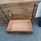 Rustic 6 drawers dresser with mirror