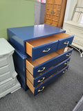 Solid wood Kincaid blue chest