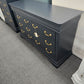 8 drawers black dresser
