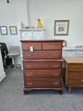 All solid wood 5 drawers chest