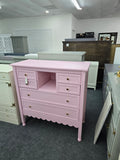 Pink cute dresser