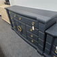 Big inkwell 10 drawers dresser