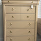 Beige lacquered cute  chest