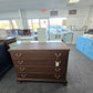 1950's solid wood 4 drawers dresser