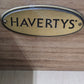 Havertys green bamboo armoire