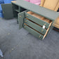 Stanley green lacquered MCM cabinet