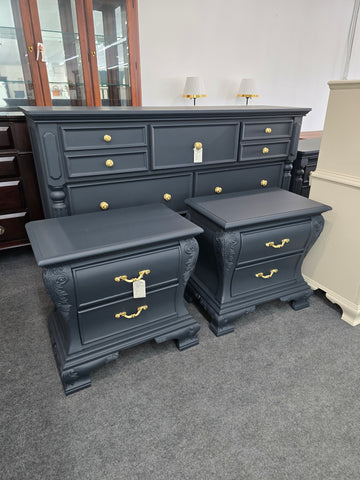 Rivers Edge inkwell pair of nightstands