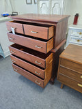 All solid wood 5 drawers chest