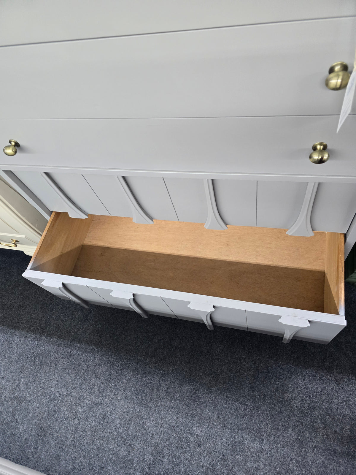MCM gray chest