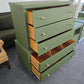 Solid wood MCM green chest