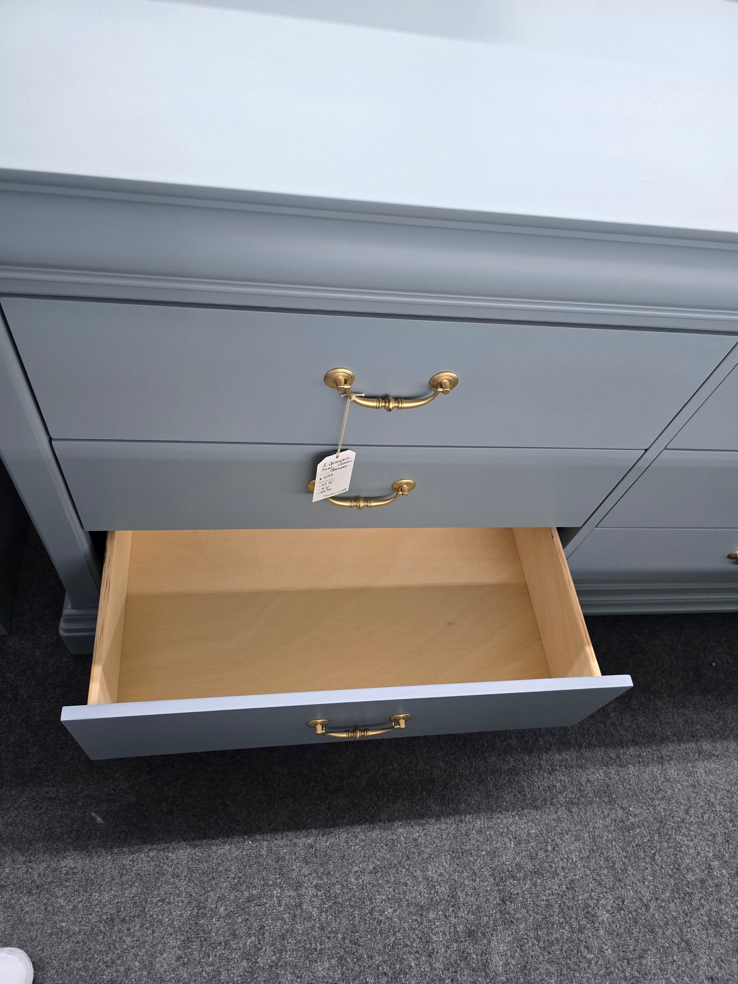 Rivers Edge teal 8 drawers dresser