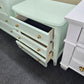 Minty green cute nightstand