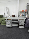 Vintage gray dresser