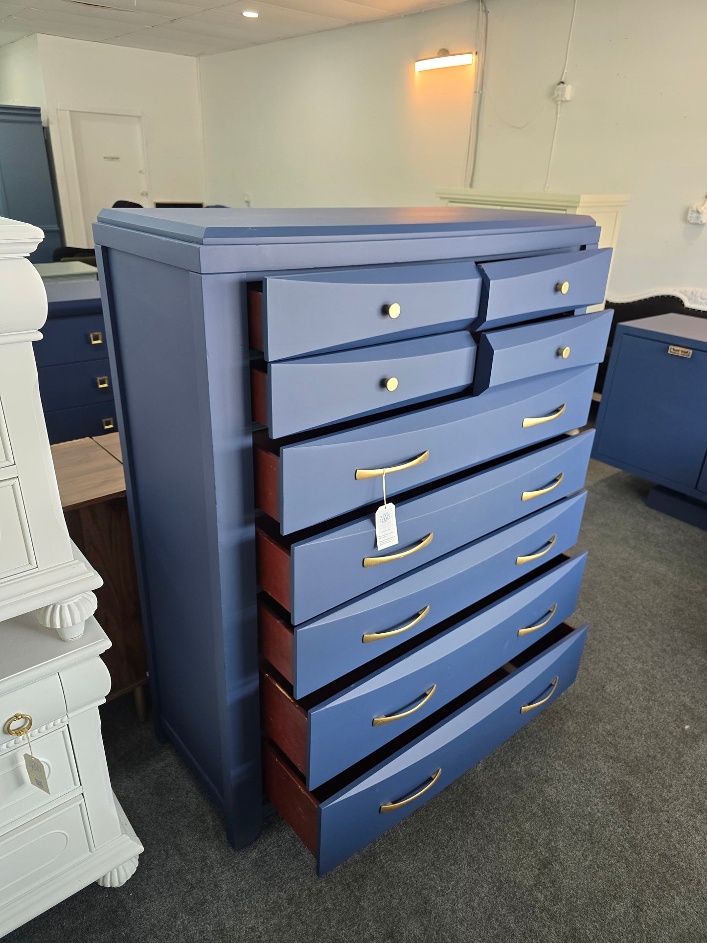 9 drawers naval chest