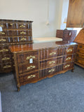 French provincial solid wood dresser