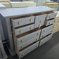 Bassett gray big dresser