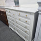 Bassett gray dresser