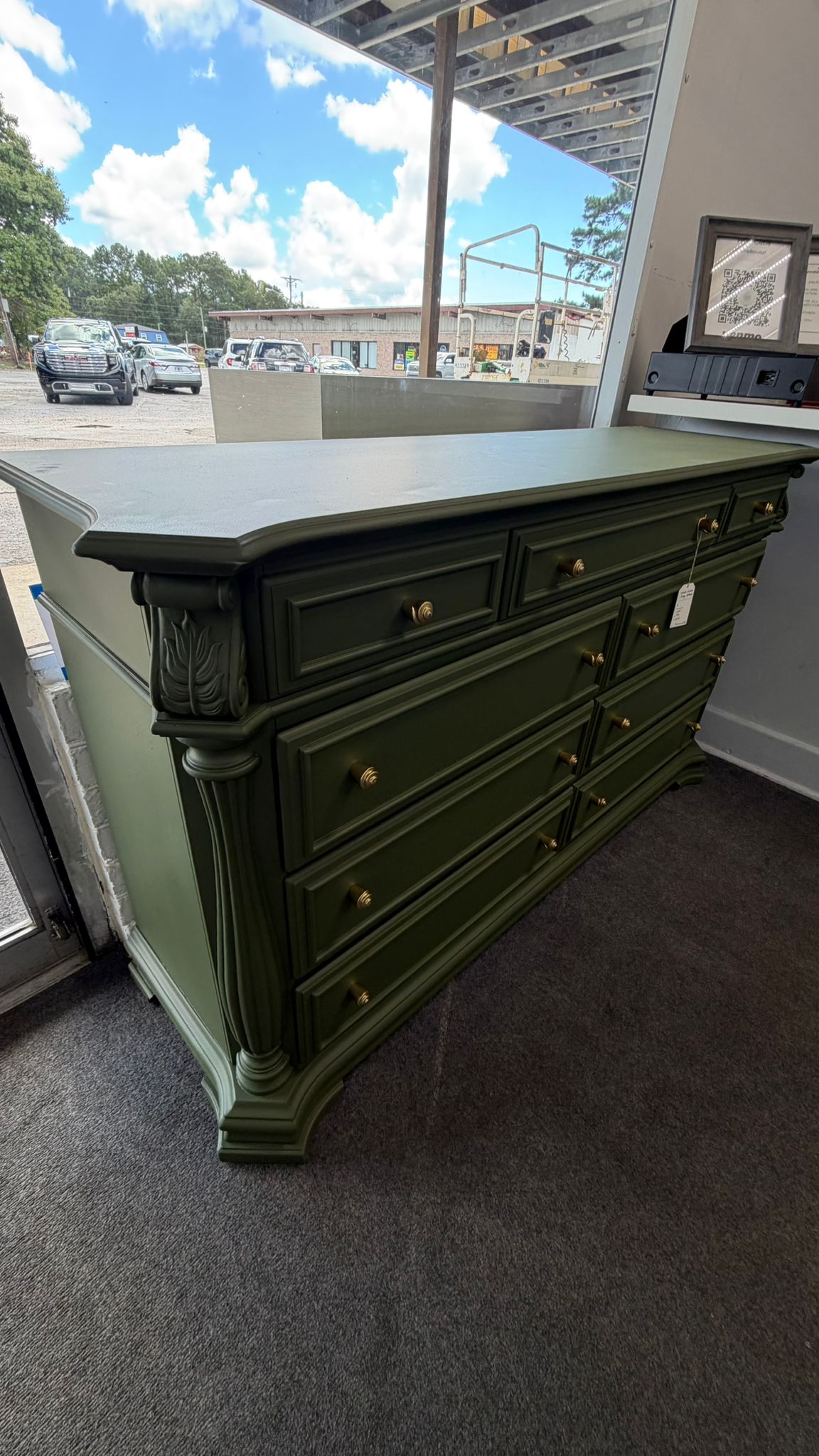 Secret garden long beautiful dresser
