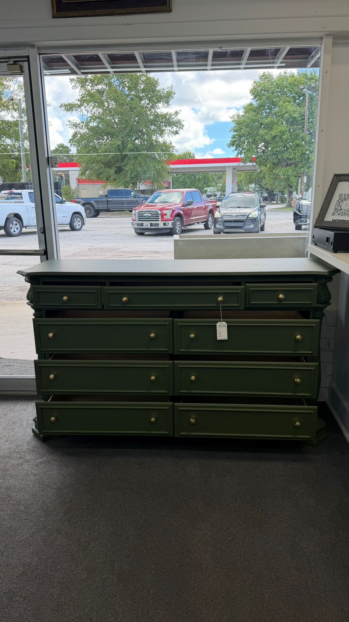 Secret garden long beautiful dresser