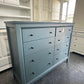 American signature dark blue dresser
