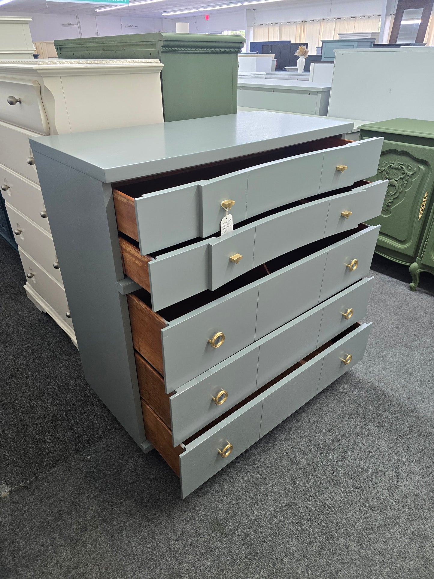 MCM Kent Coffey solid wood chest