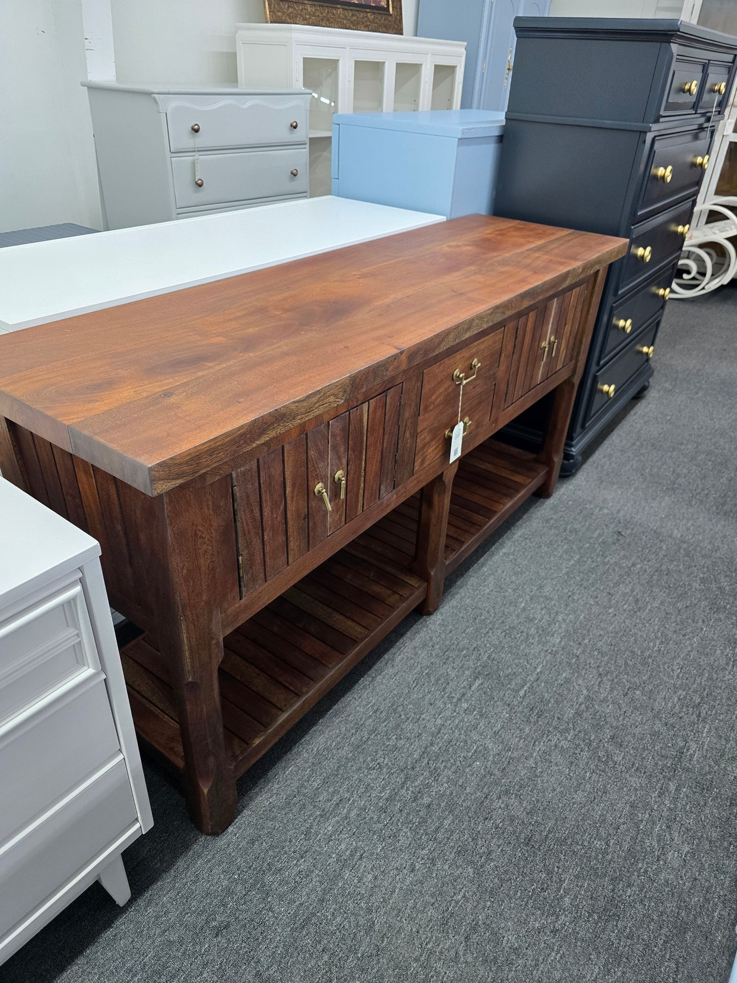 Solid wood Rustic buffet