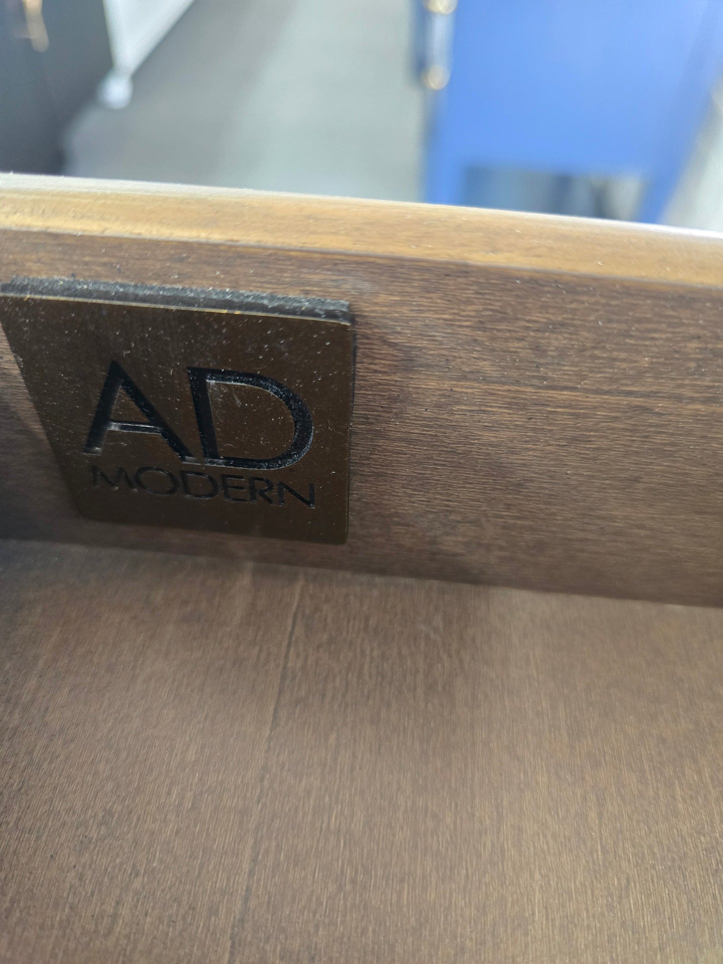 AD Modern dark blue Lacquered dresser