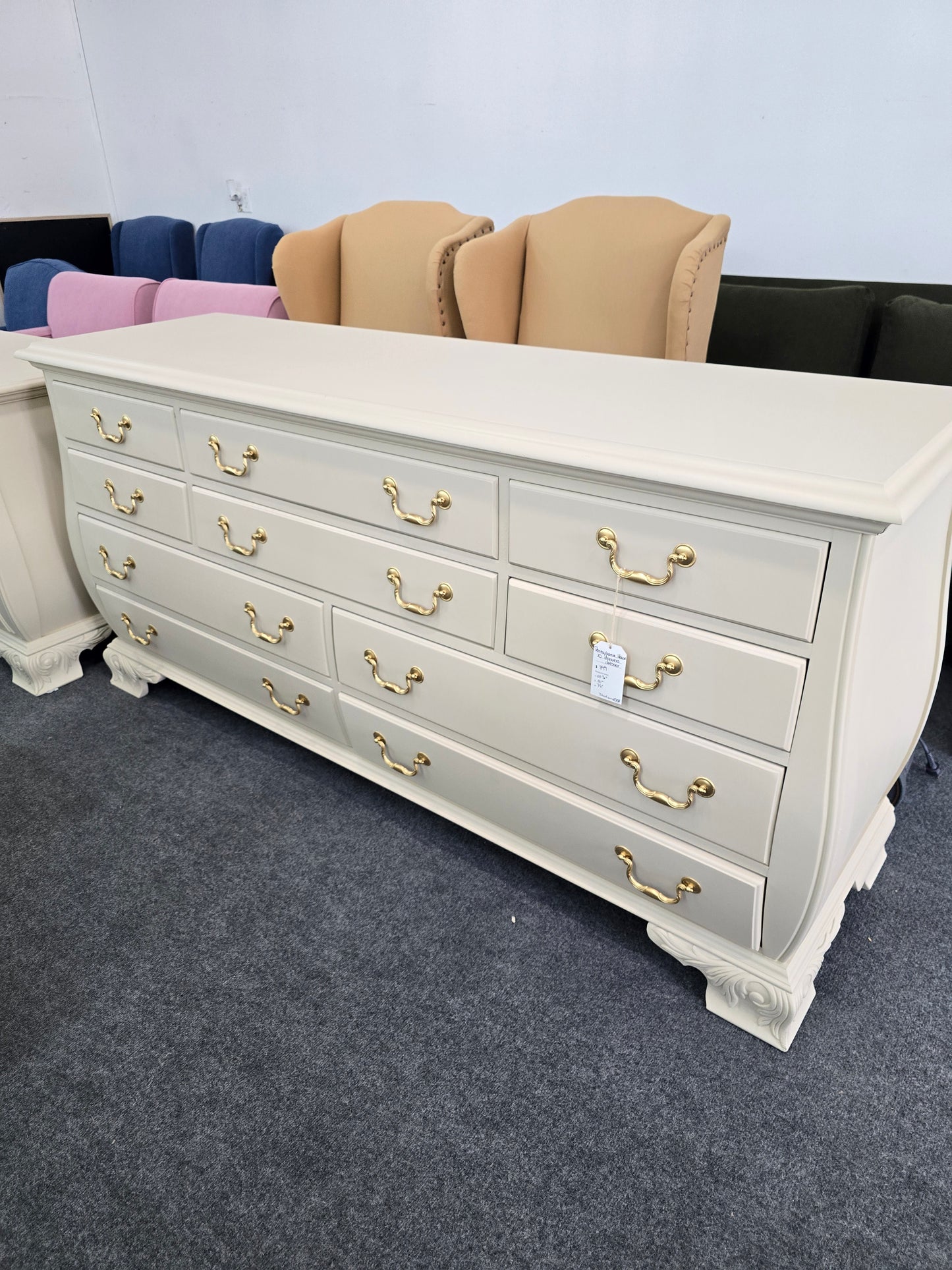 Pennsylvania House beige long dresser