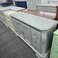 Gray 2 doors / 6 drawers cabinet