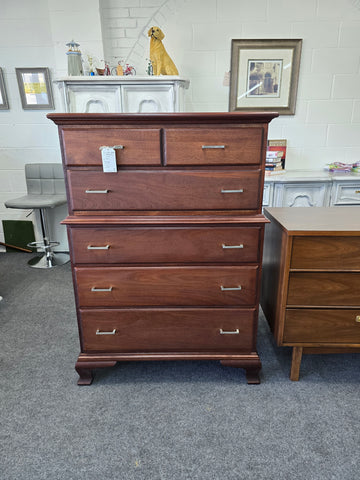 All solid wood 5 drawers chest