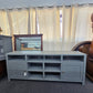 Green gray  long tv stand