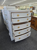 Solid wood Icy 5 drawers chest