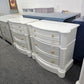 Beautiful pair of off white big nightstands