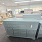 Pennsylvania house teal cabinet