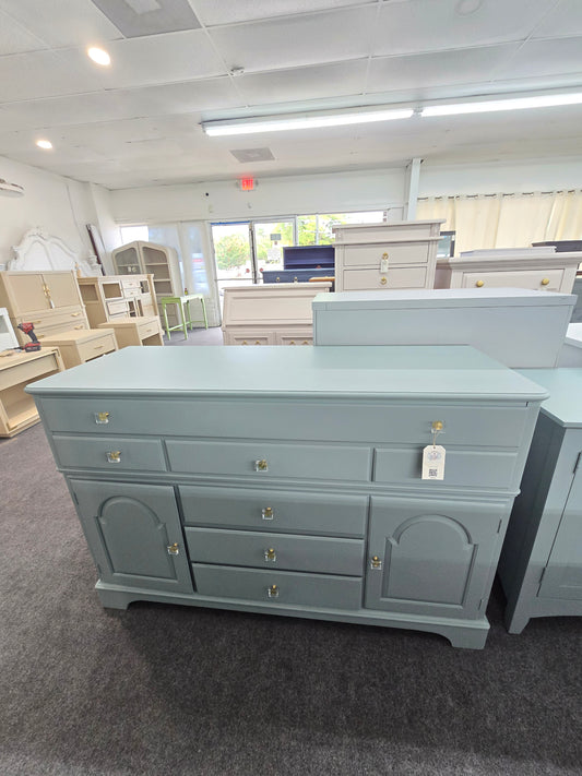 Pennsylvania house teal cabinet