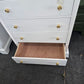 White lacquered chest with jewelry compartment