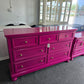 Pink lacquered gorgeous dresser